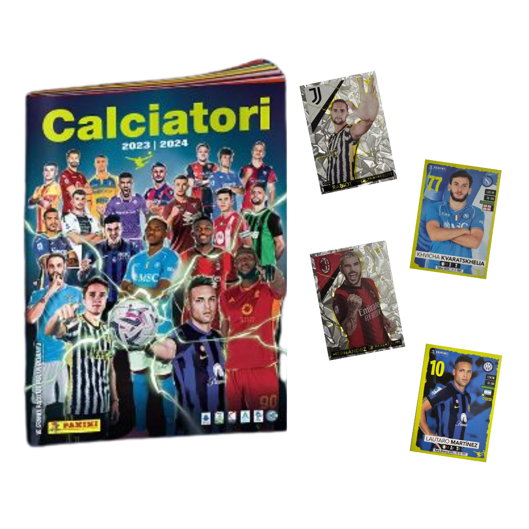 Panini CALCIATORI 2023 24 Album + Set Completo (697 Stickers) 