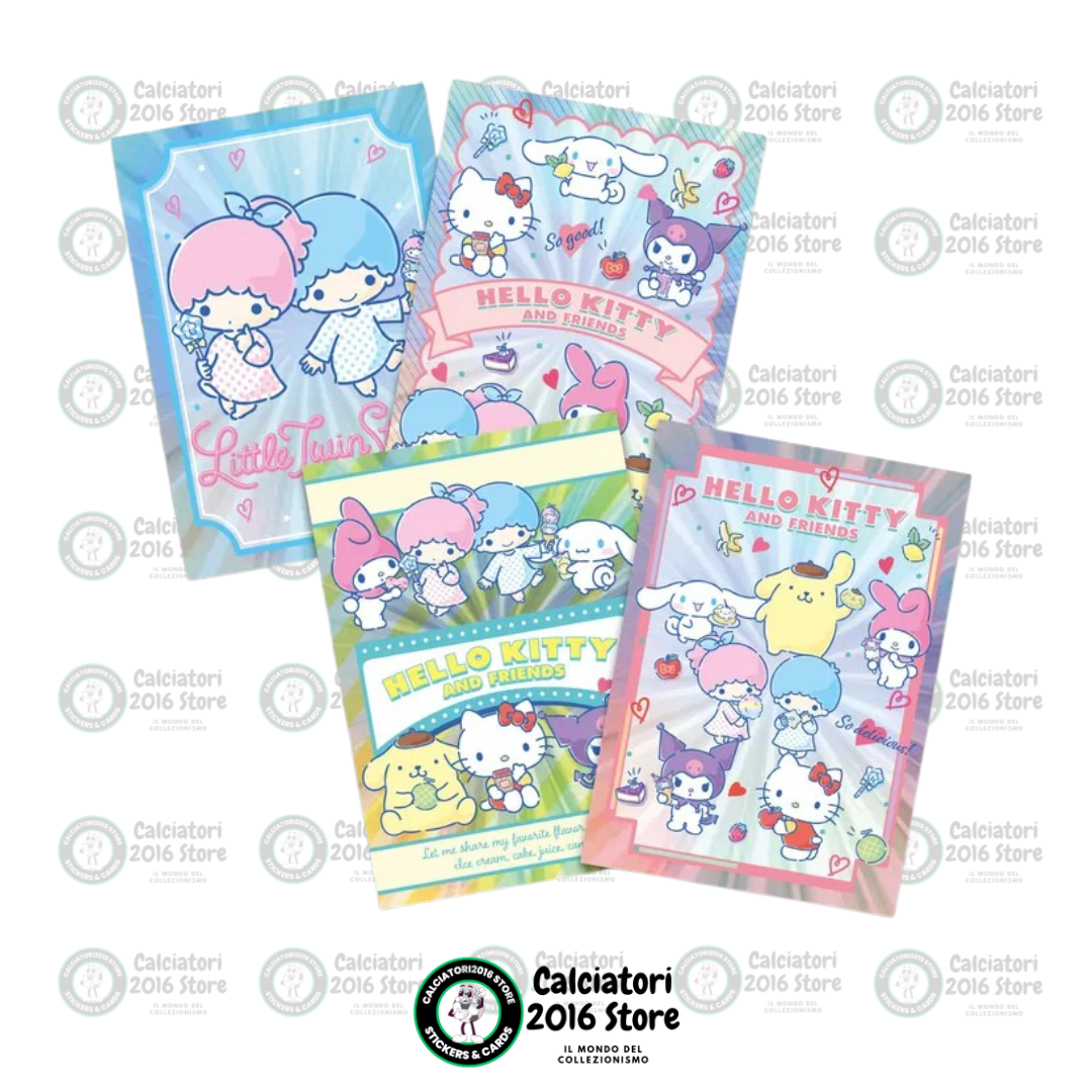 Hello Kitty and Freinds Panini - Set completo 4 Limited Edition