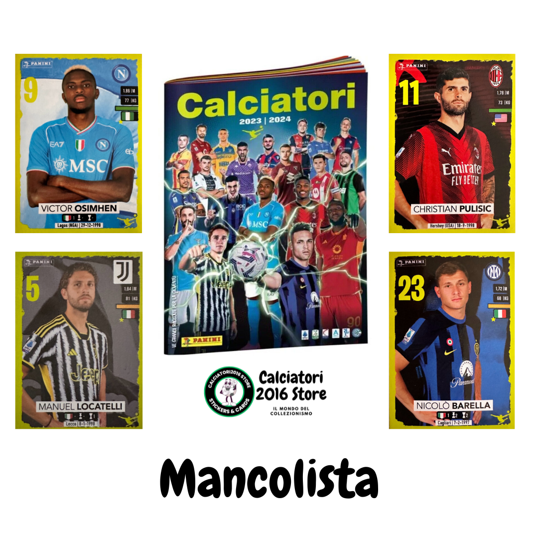 Calciatori panini 2023/24 - Scegli figurina Da 501 a 600
