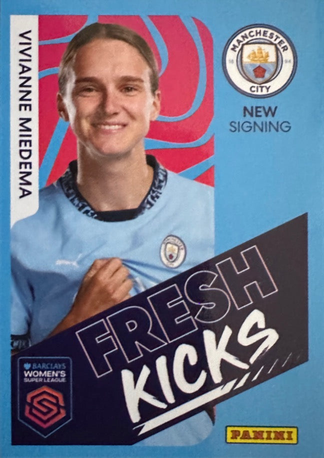 Barclays Women's Super League 2025 mancolista - Scegli figurina da 201 a 300