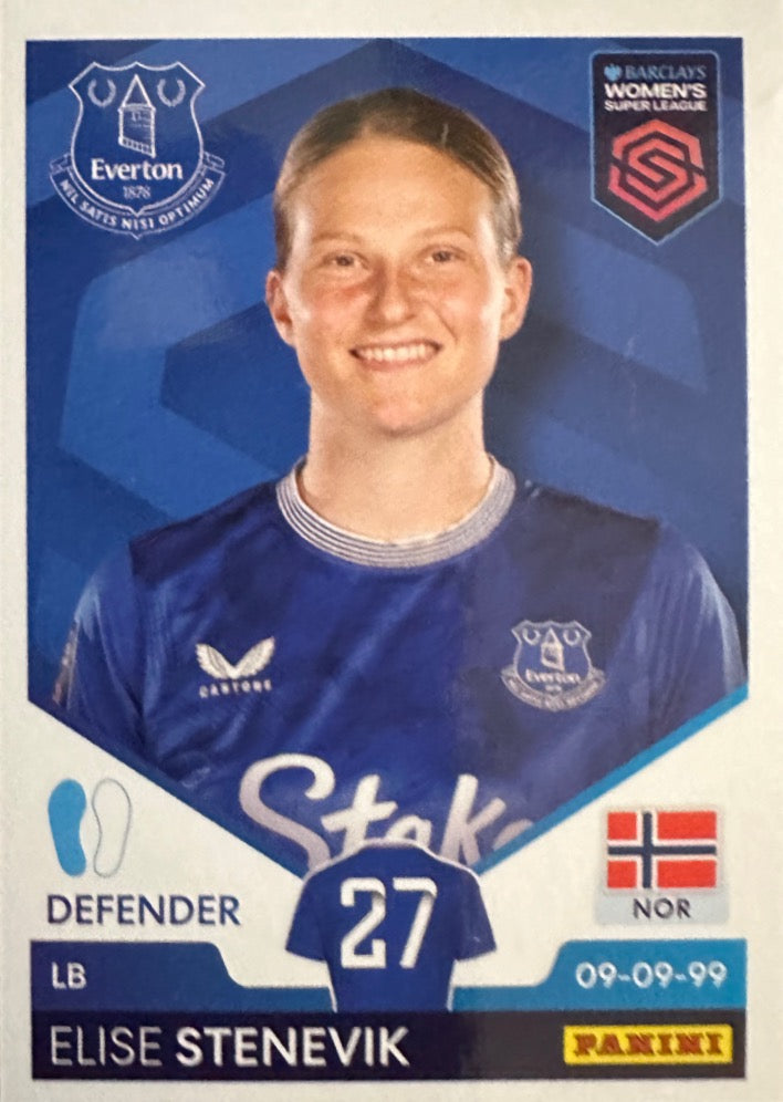 Barclays Women's Super League 2025 mancolista - Scegli figurina da 101 a 200