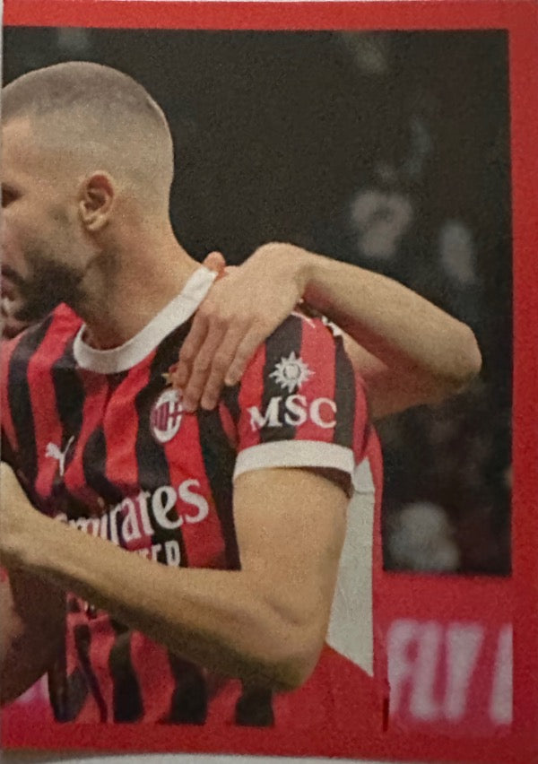 Milan Euro Publishing 2024/25 mancolista - Scegli figurina da 201 a 216