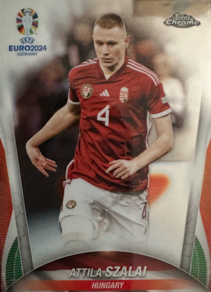 Euro 2024 Topps Chrome Mancolista - Scegli Card Base da 1 a 75