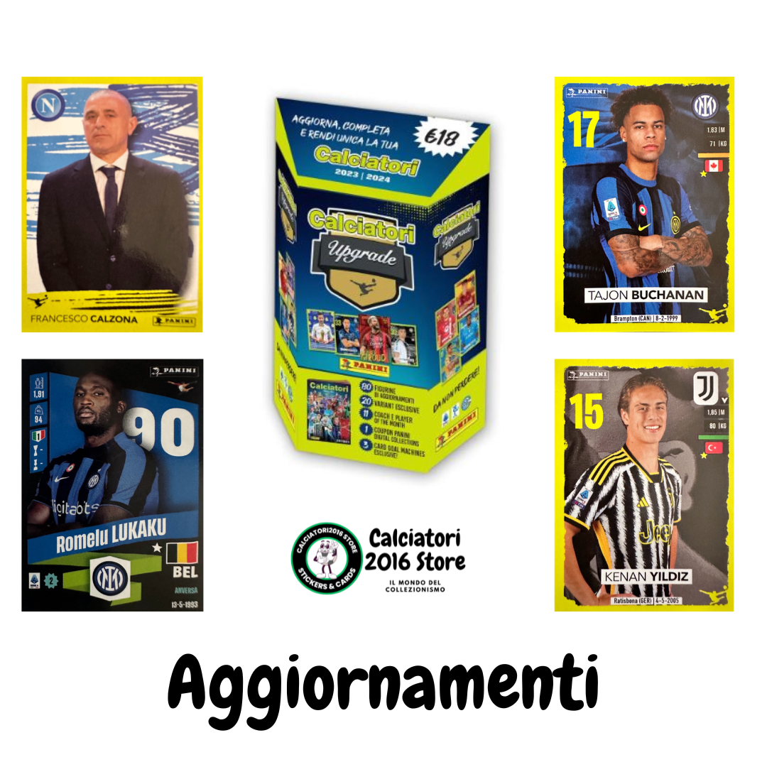 Calciatori panini 2023/24 - Scegli figurina Da U1 a U80