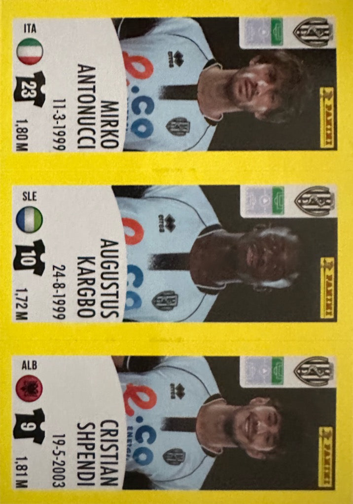 Calciatori Panini 2024/25 mancolista - Scegli figurina da 501 a 600