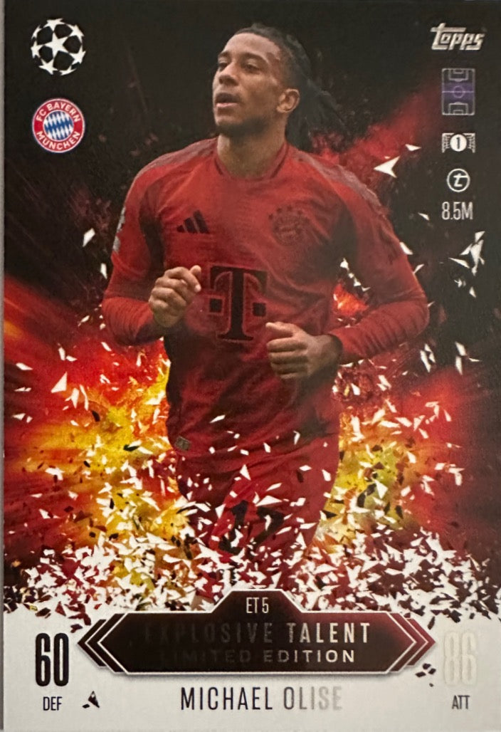 Match Attax Extra 2025 missing - Choose Card Black Gold Limited Edition Pro Elite