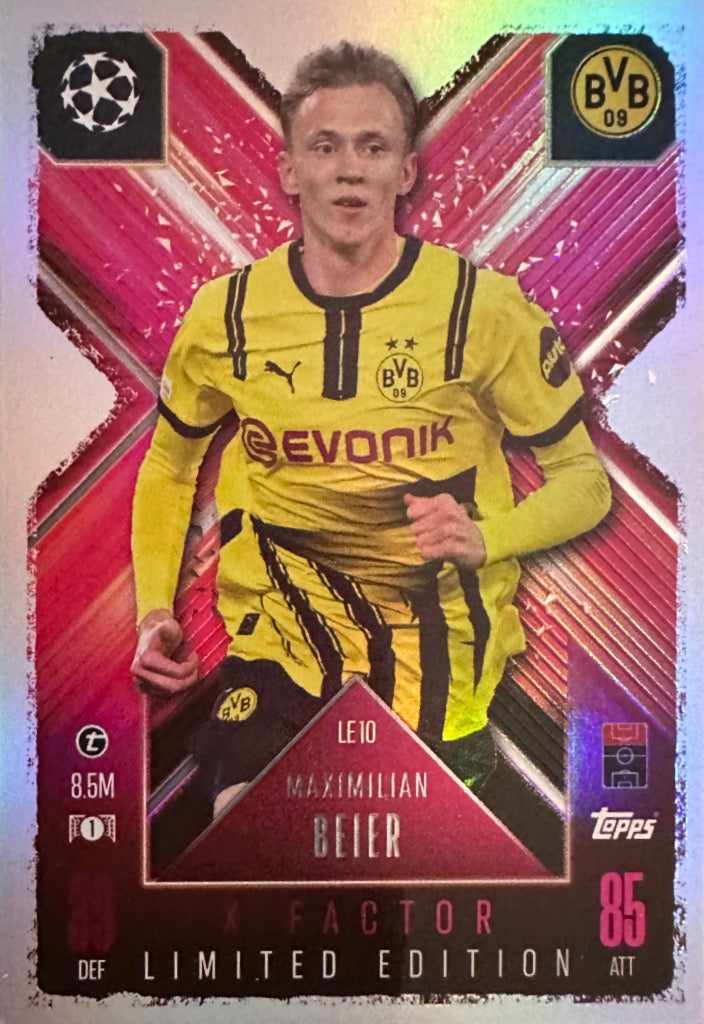 Match Attax Extra 2025 missing - Choose Card Black Gold Limited Edition Pro Elite