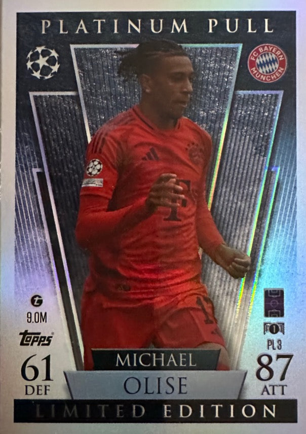 Match Attax Extra 2025 missing - Choose Card Black Gold Limited Edition Pro Elite