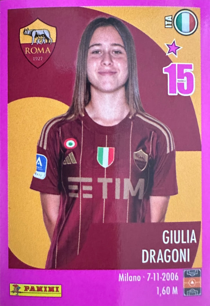 Calciatrici Panini 2024/25 mancolista - Scegli figurina da 101 a 200