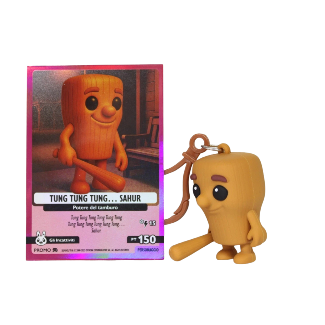 Skifidol Italian Brainrot Universo Psichedelico - Scegli Personaggi 3D + Card Promo