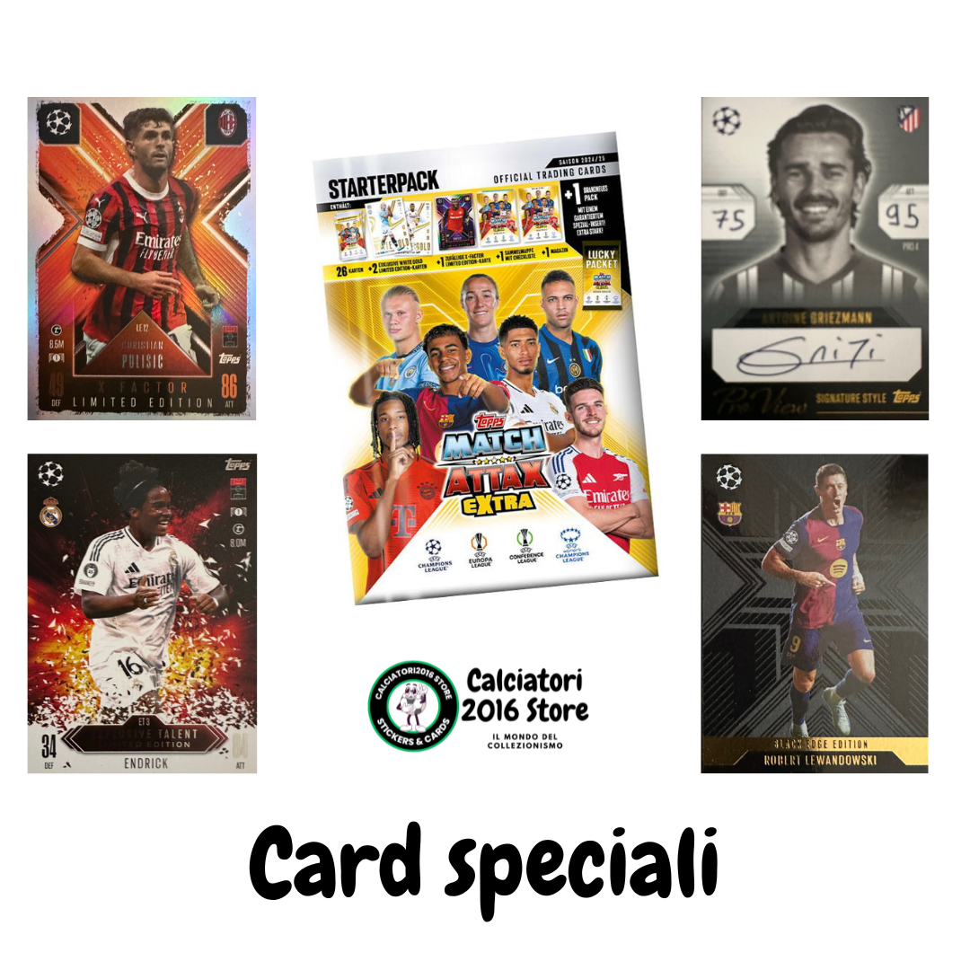 Match Attax Extra 2025 missing - Choose Card Black Gold Limited Edition Pro Elite