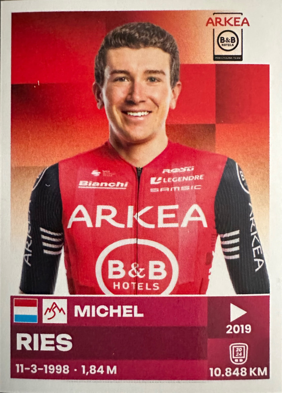 Giro D'italia 108 mancolista - Scegli figurina da 1 a 100