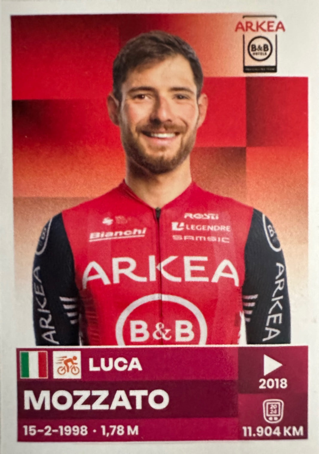 Giro D'italia 108 mancolista - Scegli figurina da 1 a 100