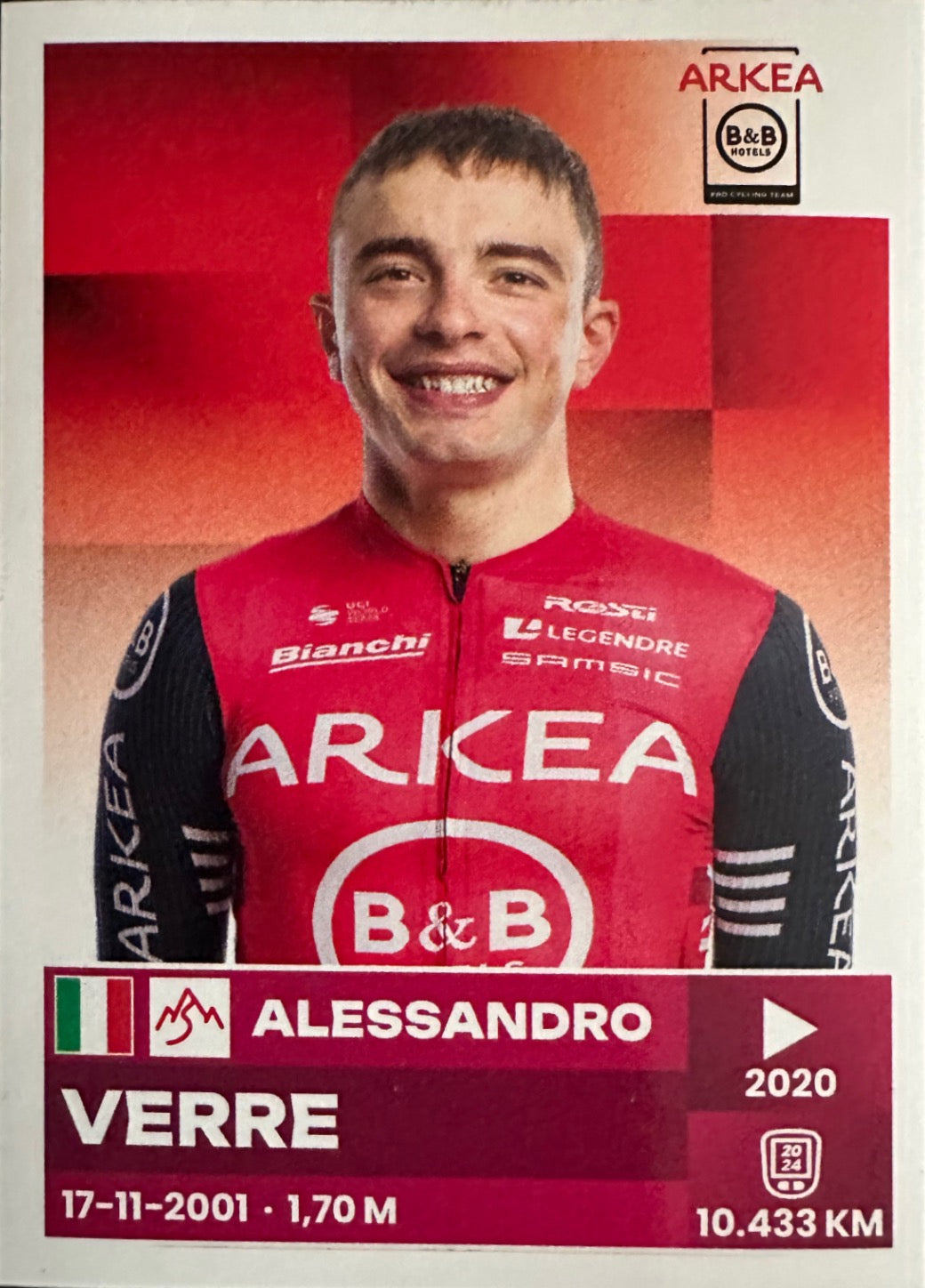 Giro D'italia 108 mancolista - Scegli figurina da 1 a 100