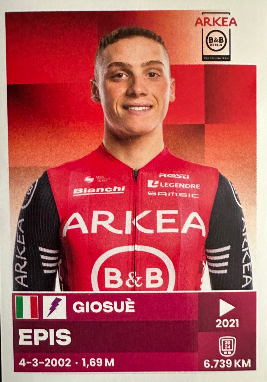 Giro D'italia 108 mancolista - Scegli figurina da 1 a 100