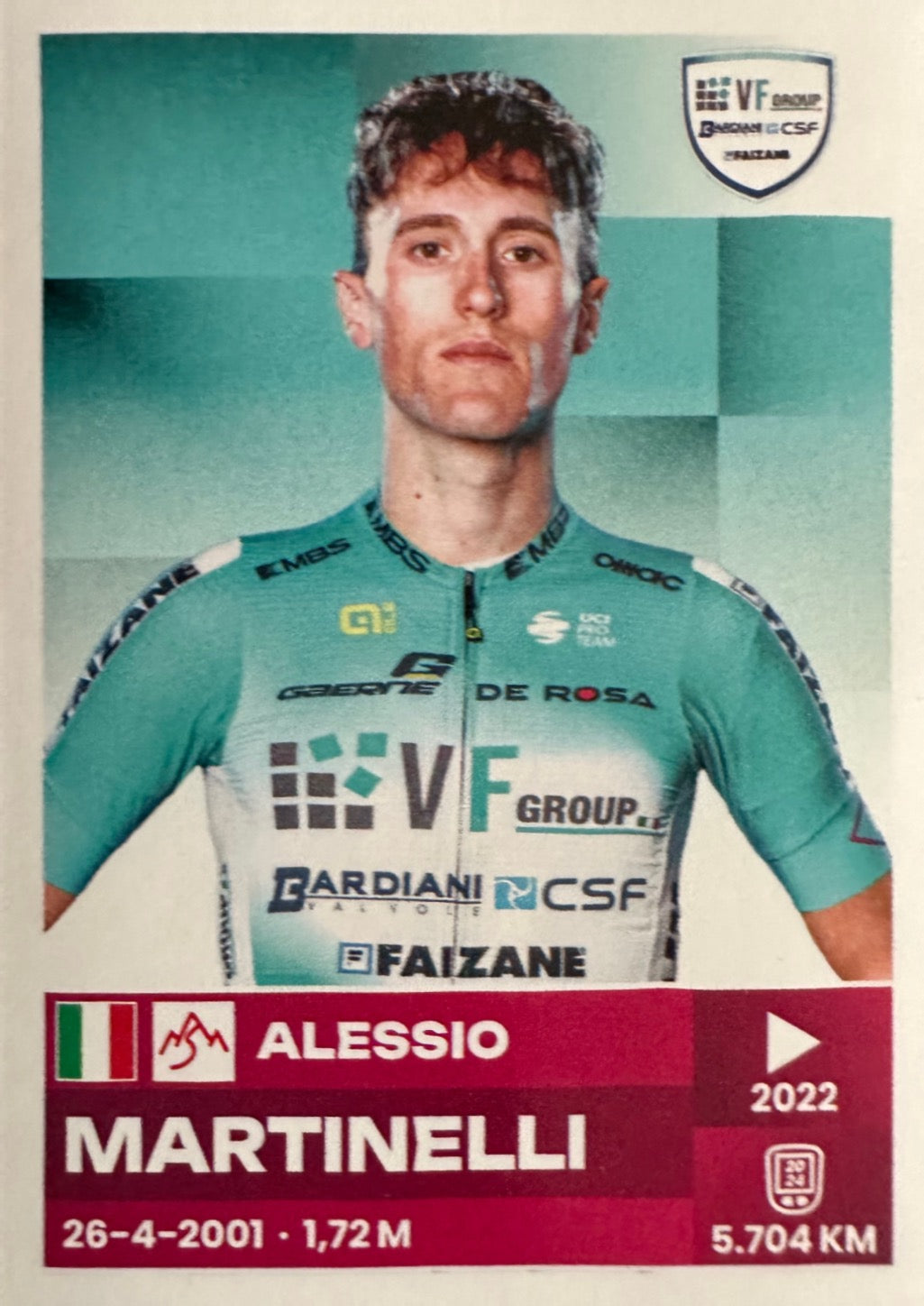 Giro D'italia 108 mancolista - Scegli figurina da 201 a 300