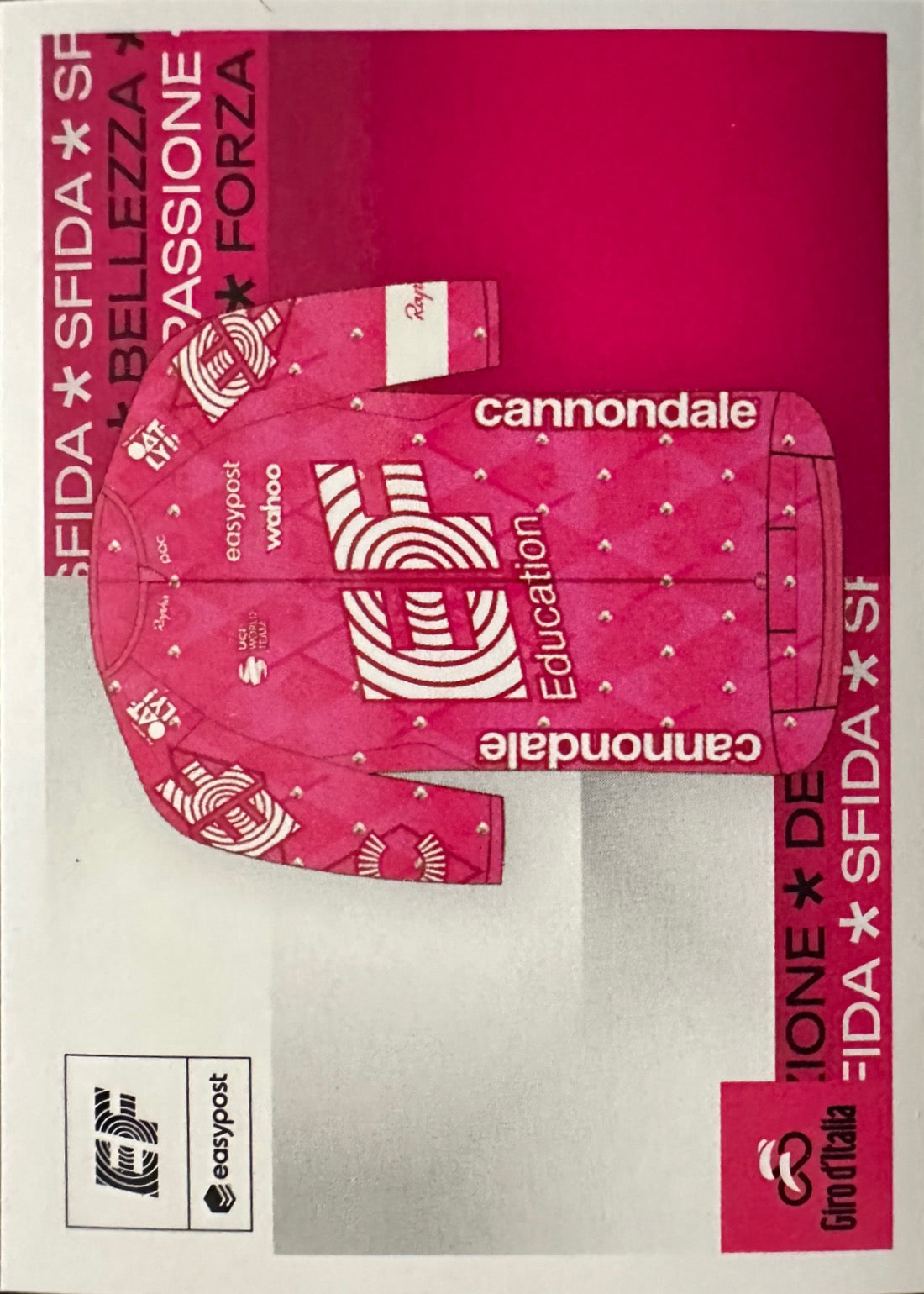 Giro D'italia 108 mancolista - Scegli figurina da 1 a 100