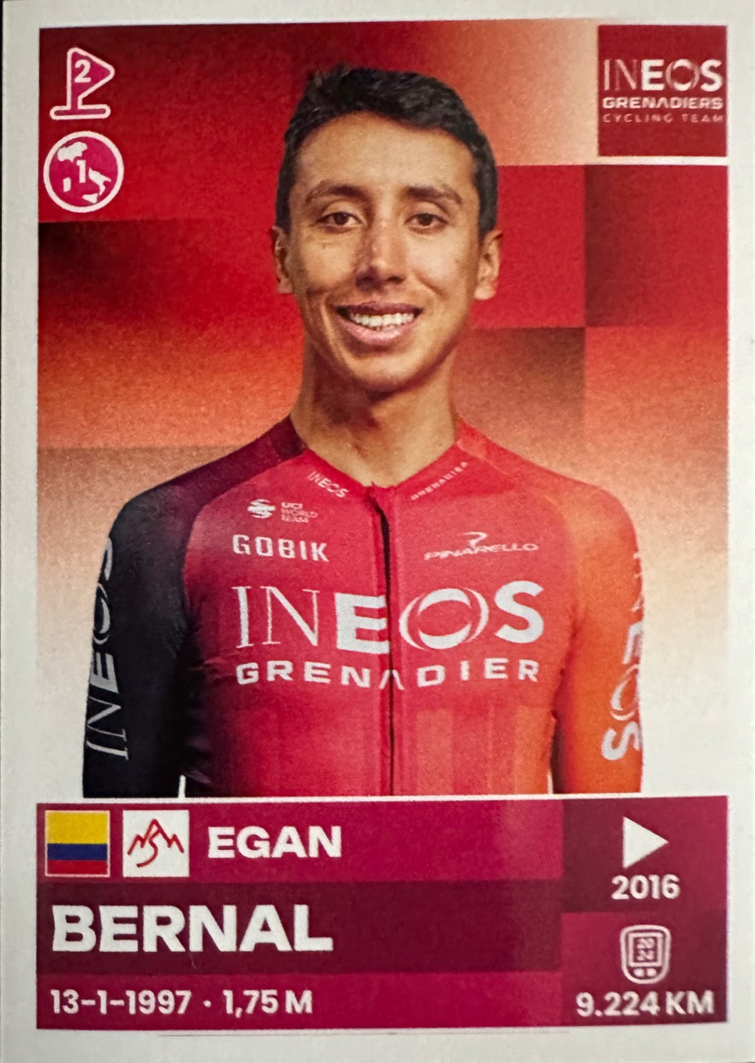 Giro D'italia 108 mancolista - Scegli figurina da 1 a 100