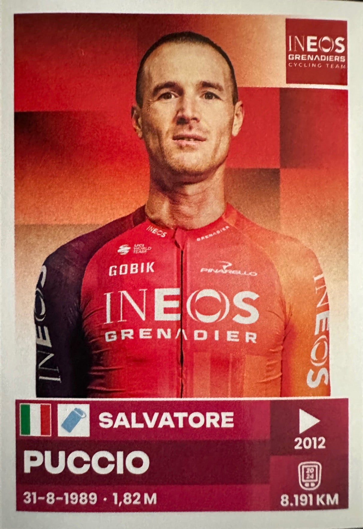 Giro D'italia 108 mancolista - Scegli figurina da 101 a 200