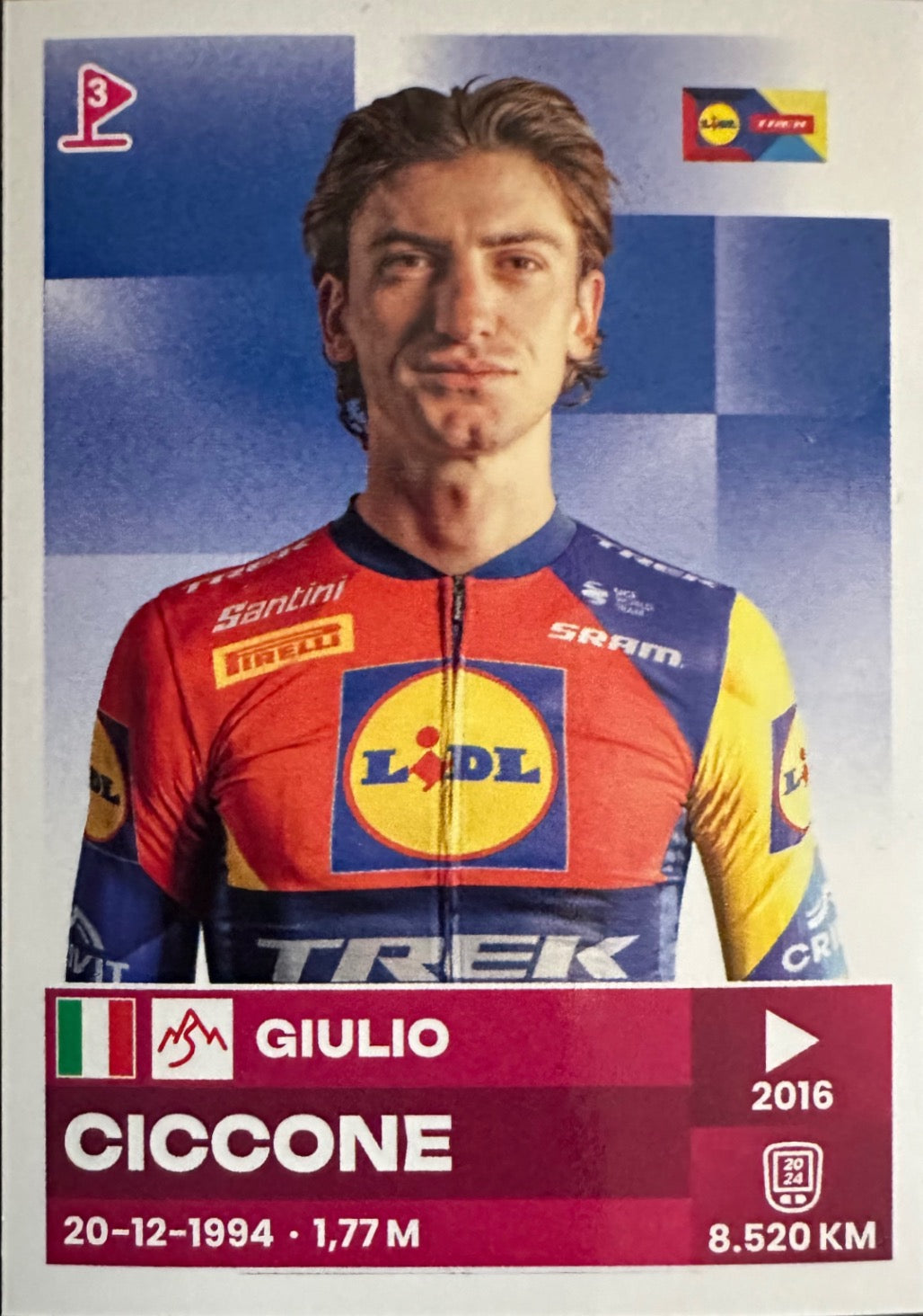 Giro D'italia 108 mancolista - Scegli figurina da 101 a 200