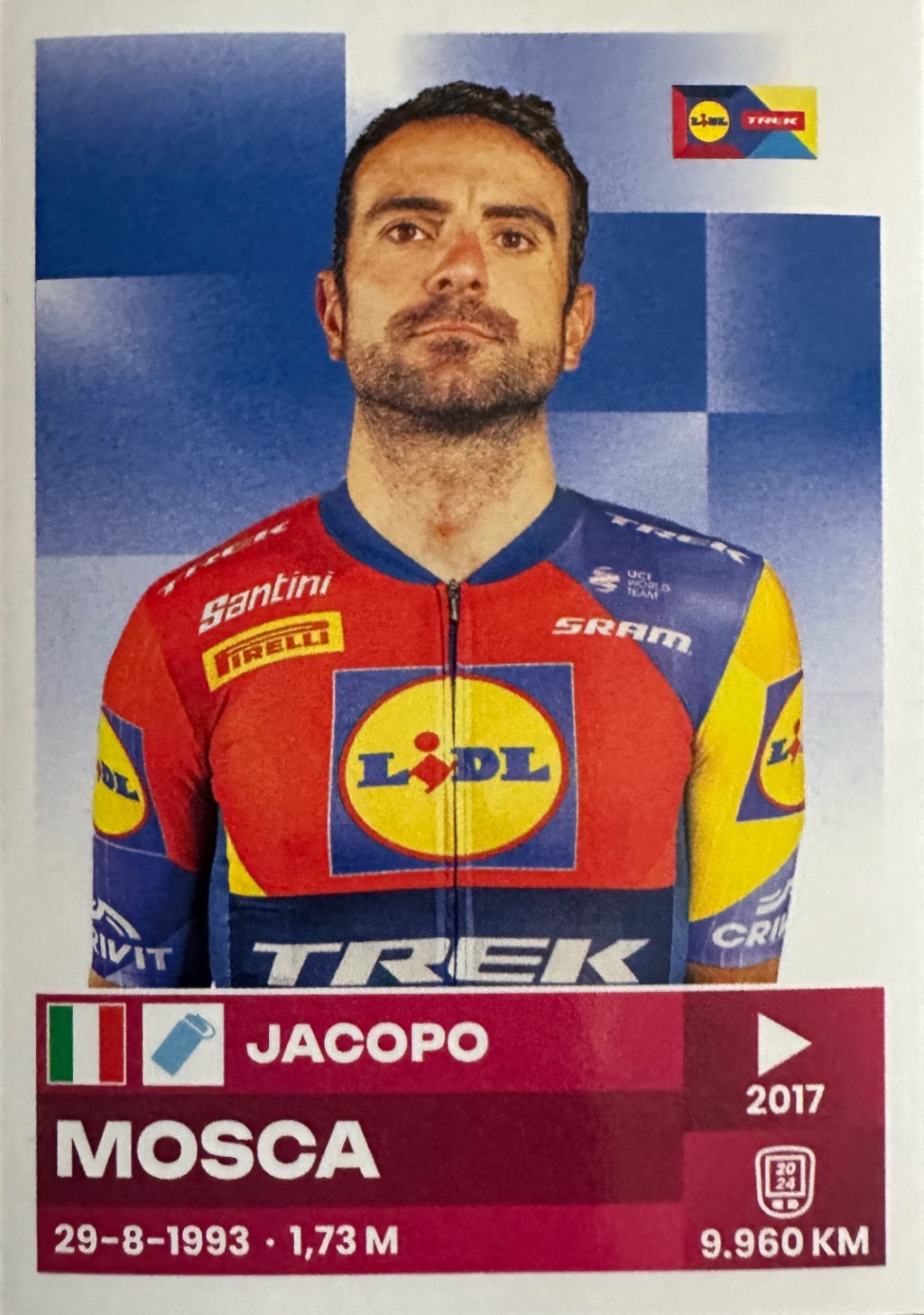 Giro D'italia 108 mancolista - Scegli figurina da 101 a 200