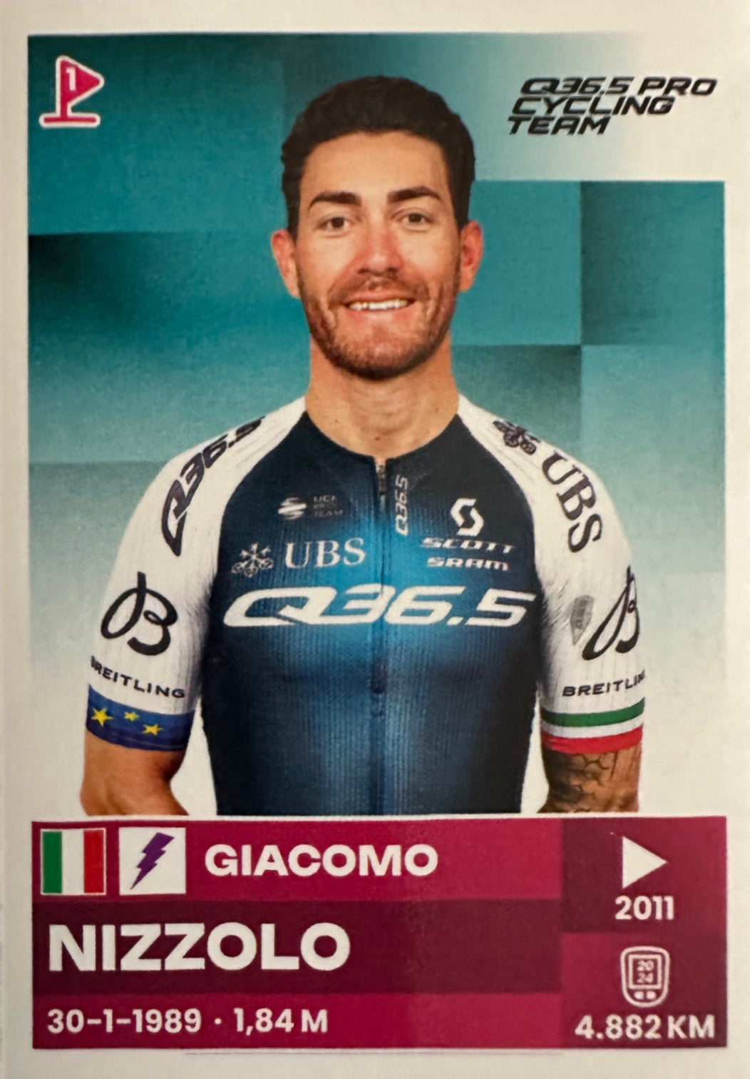Giro D'italia 108 mancolista - Scegli figurina da 101 a 200