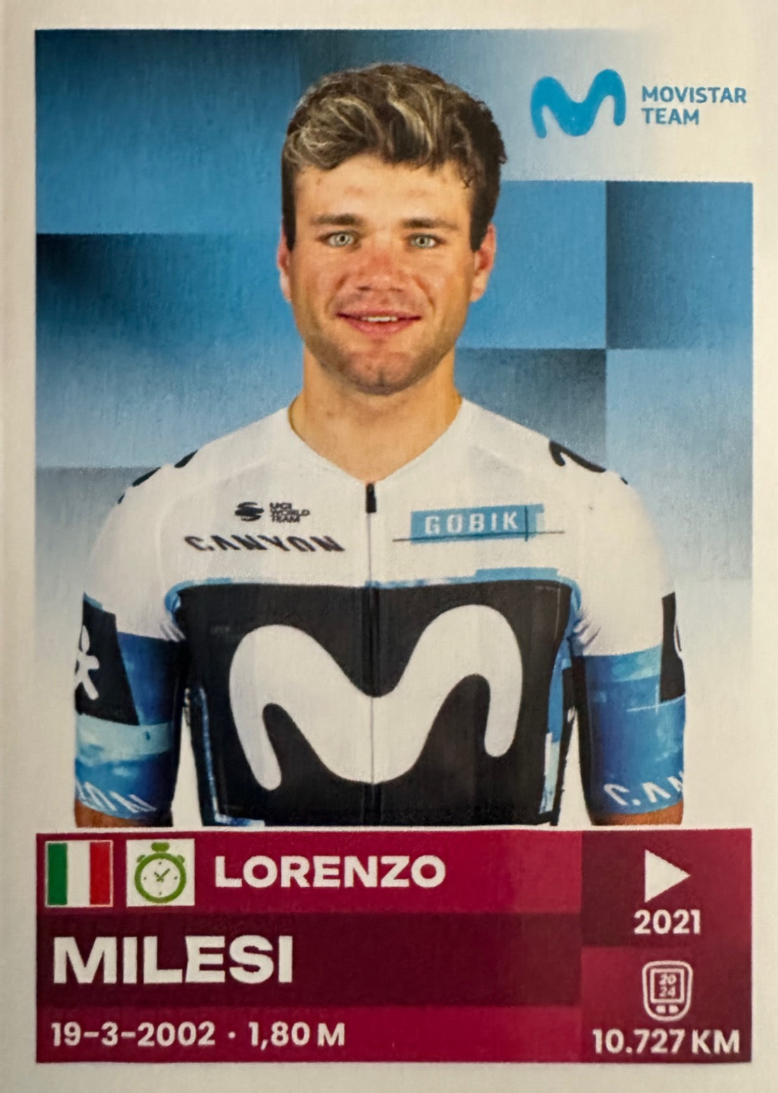 Giro D'italia 108 mancolista - Scegli figurina da 101 a 200