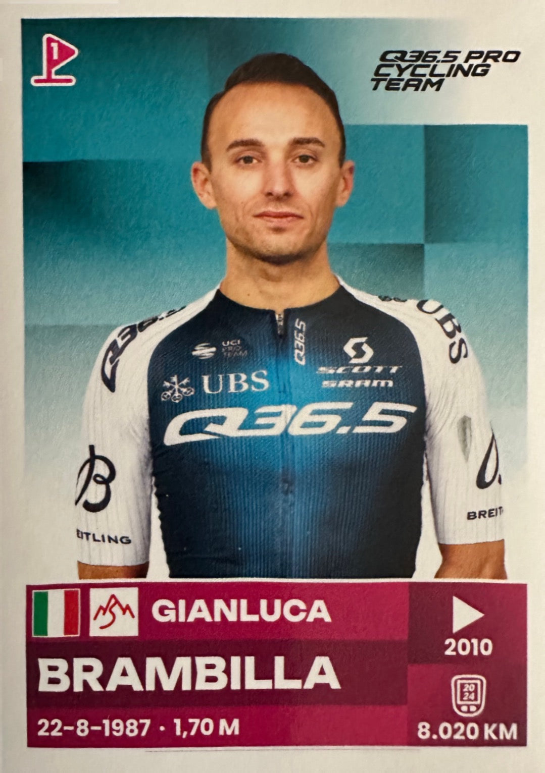 Giro D'italia 108 mancolista - Scegli figurina da 101 a 200