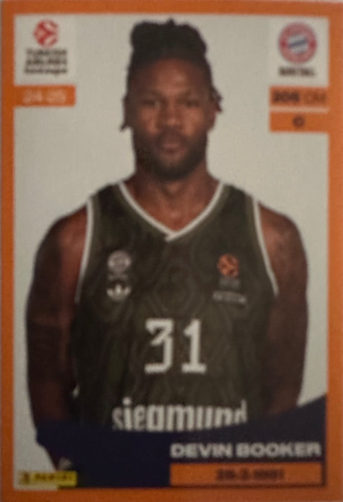 EuroLeague 2024/25 Panini mancolista - Scegli figurina da 101 a 200