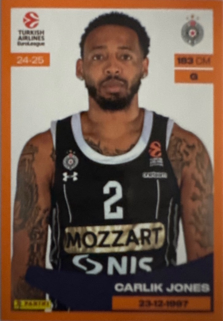EuroLeague 2024/25 Panini mancolista - Scegli figurina da 201 a 300
