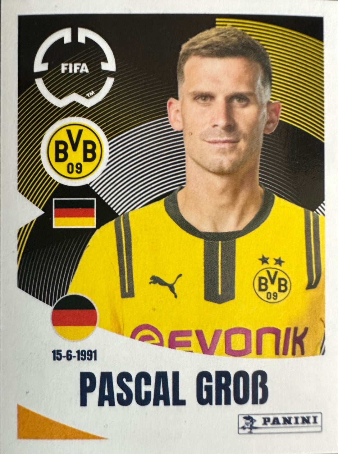 Fifa Club World Cup 2025 mancolista - Scegli figurina da 301 a 400