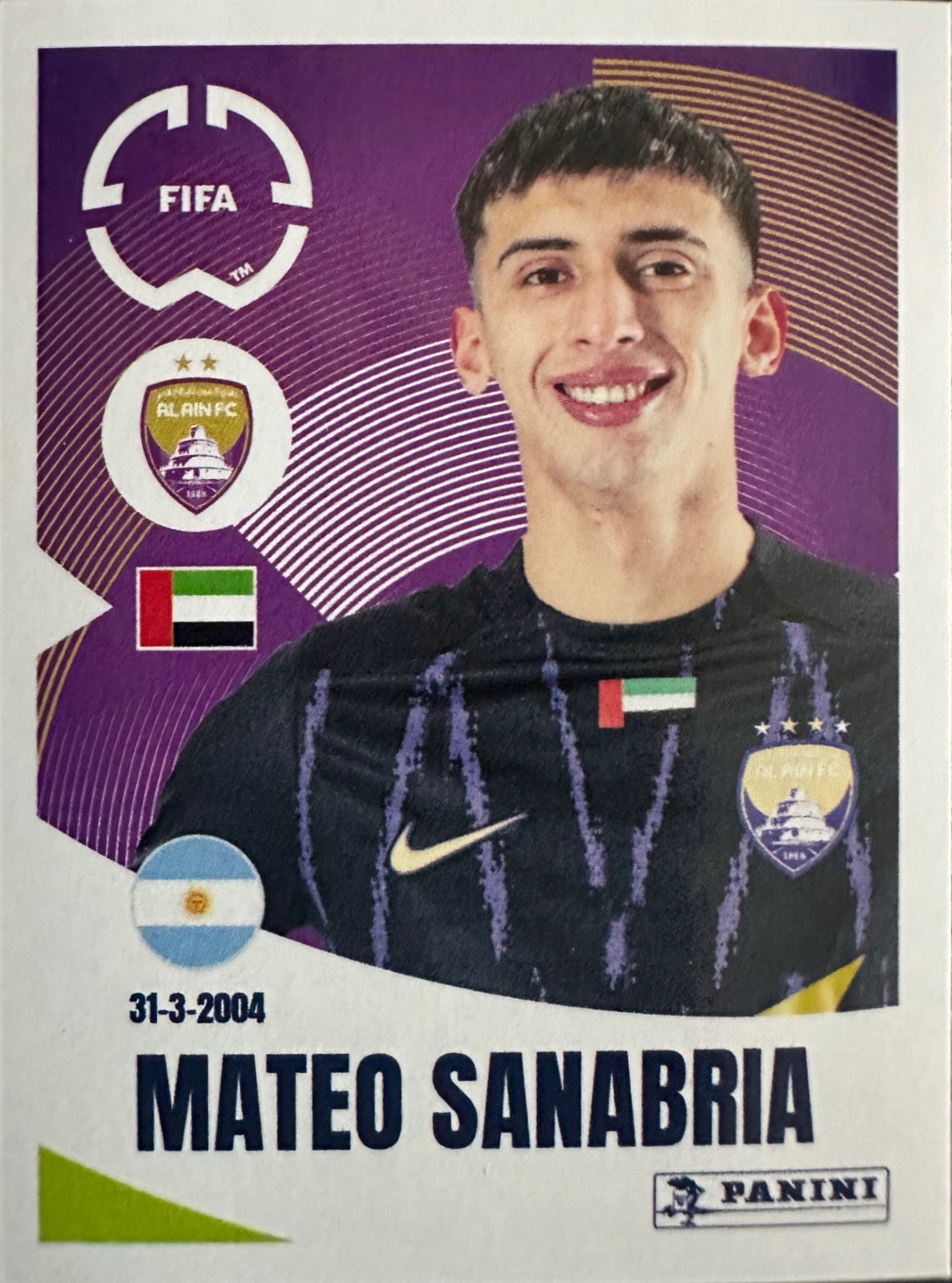 Fifa Club World Cup 2025 mancolista - Scegli figurina da 401 a 500