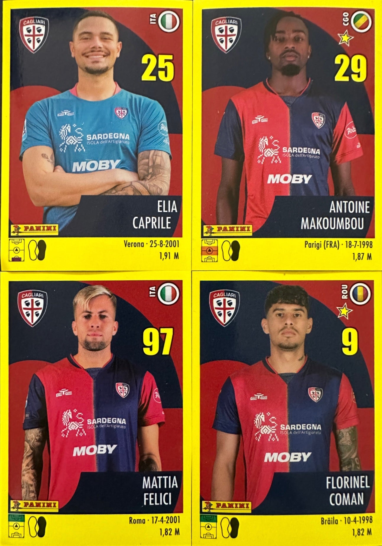 Calciatori Panini 2024/25 - Scegli Squadra Upgrade Aggiornamenti