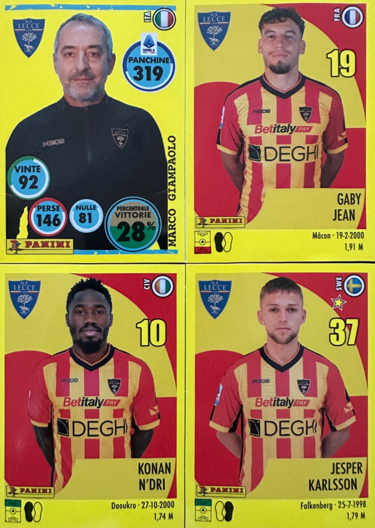 Calciatori Panini 2024/25 - Scegli Squadra Upgrade Aggiornamenti