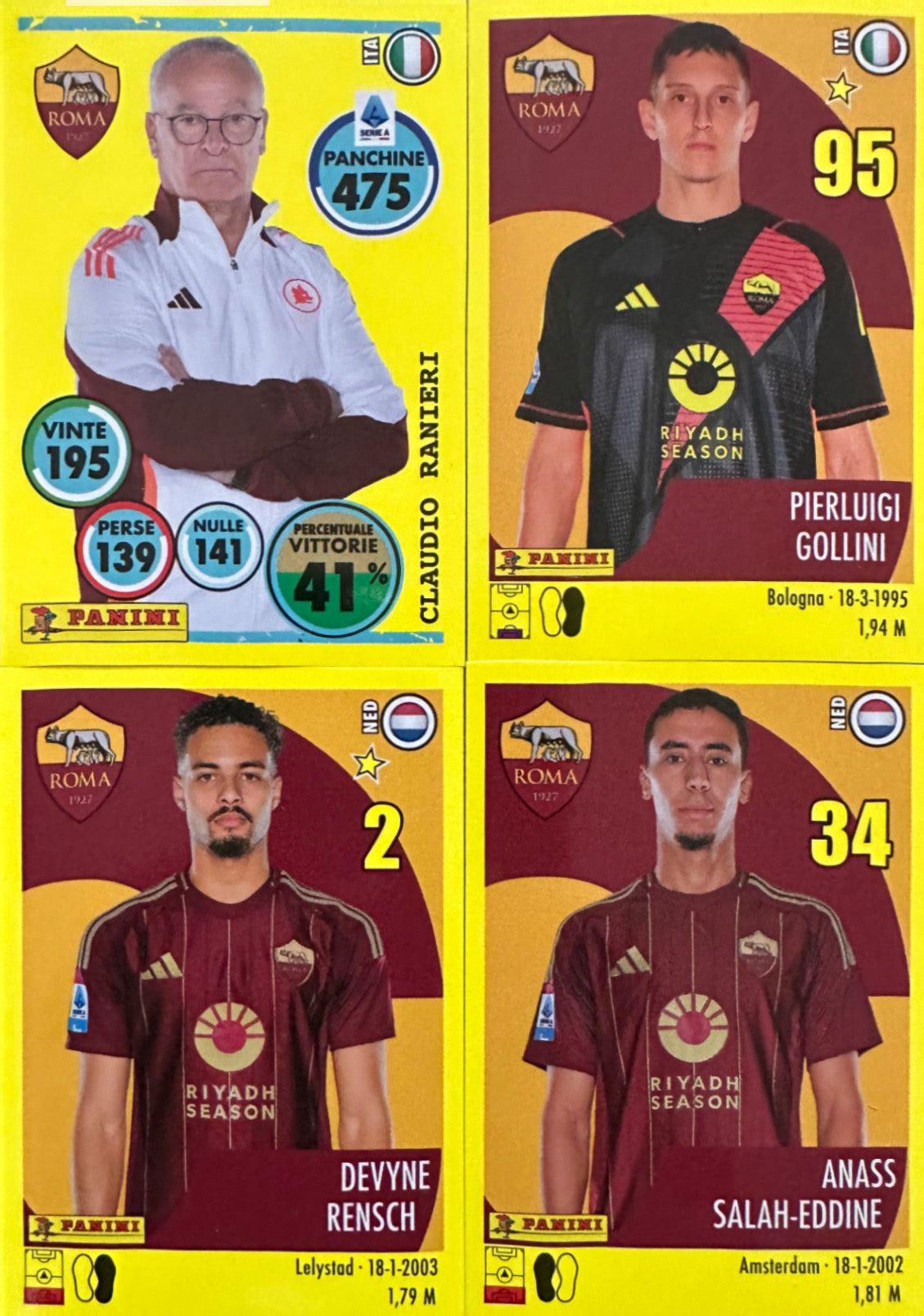 Calciatori Panini 2024/25 - Scegli Squadra Upgrade Aggiornamenti