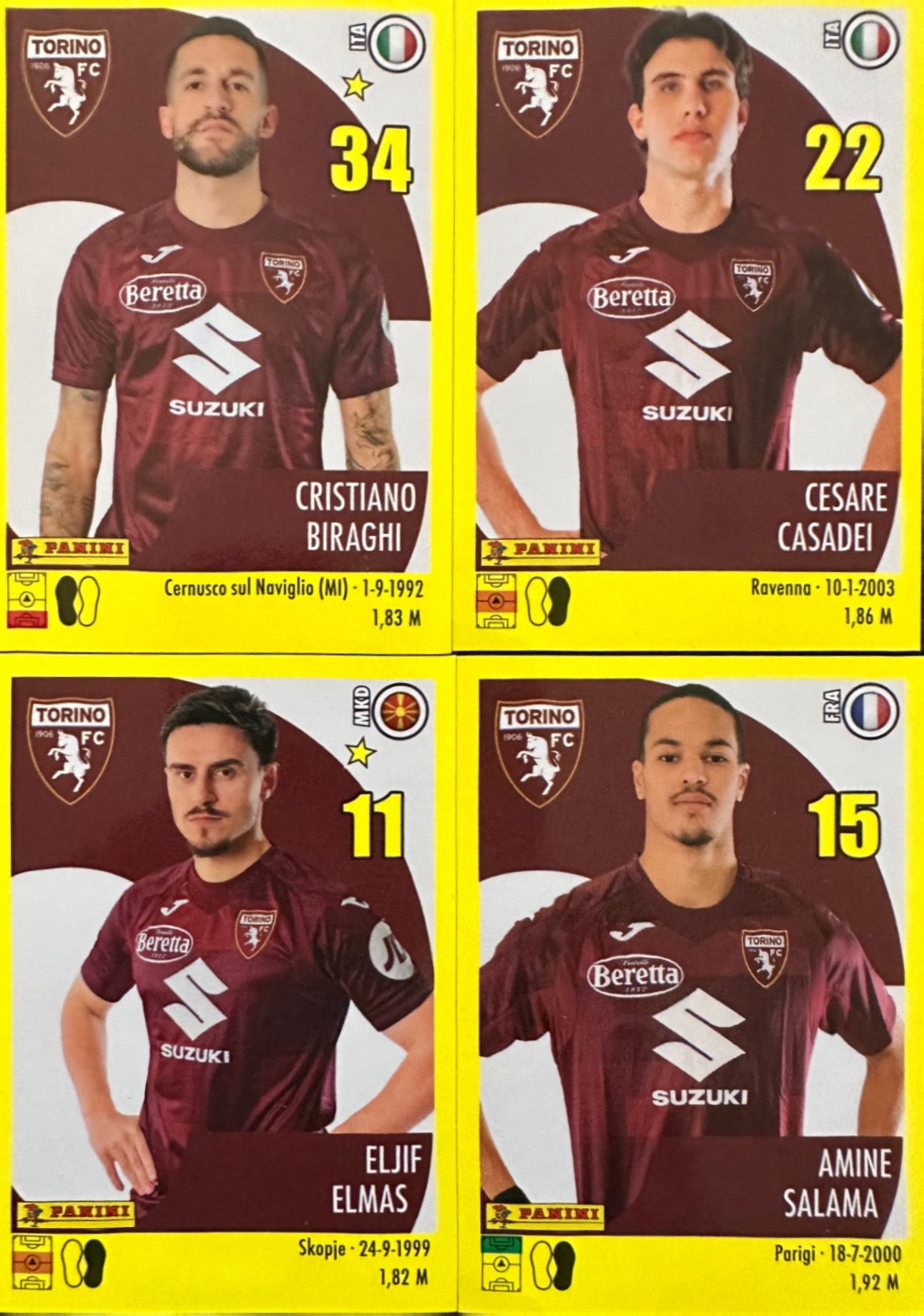 Calciatori Panini 2024/25 - Scegli Squadra Upgrade Aggiornamenti