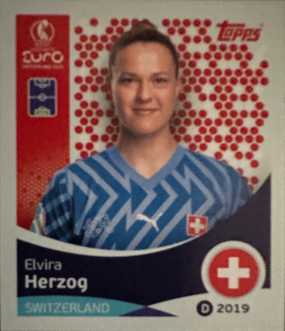 Women's Euro 2025 Switzerland - Scegli figurina da 1 a 100