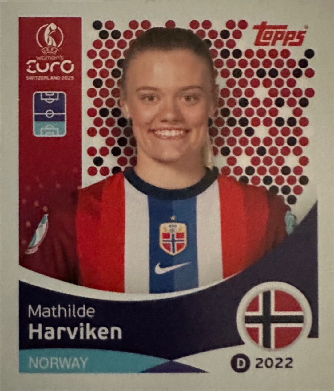 Women's Euro 2025 Switzerland - Scegli figurina da 1 a 100