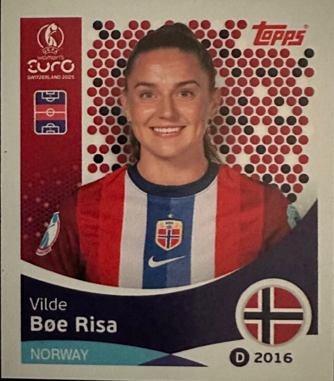 Women's Euro 2025 Switzerland - Scegli figurina da 1 a 100