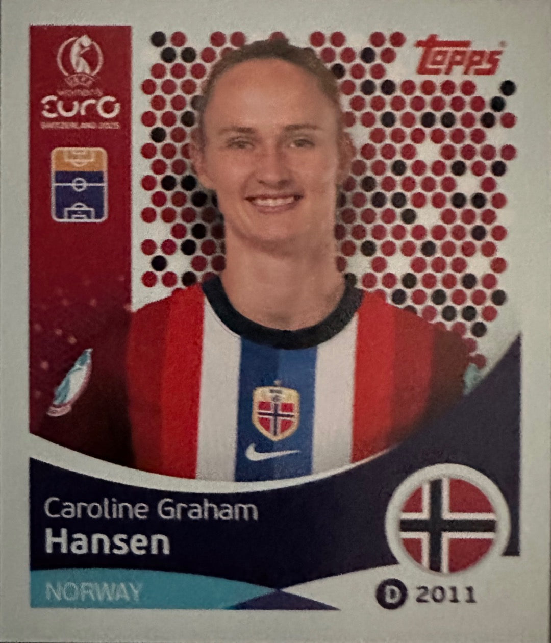 Women's Euro 2025 Switzerland - Scegli figurina da 1 a 100