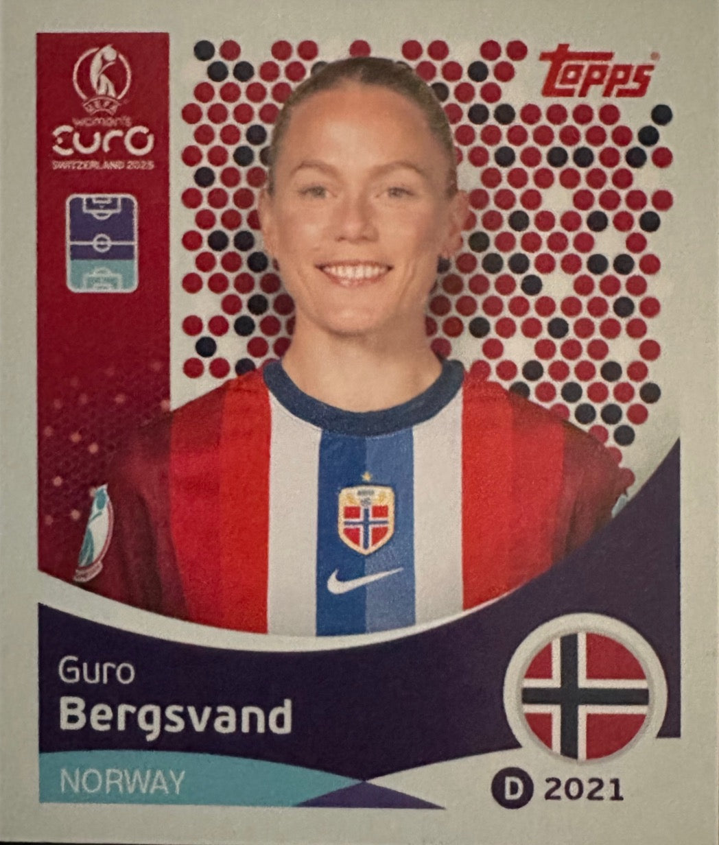 Women's Euro 2025 Switzerland - Scegli figurina da 1 a 100