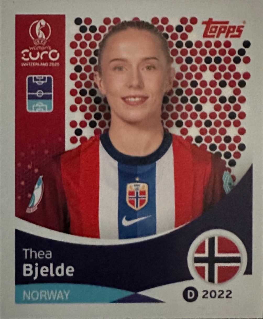 Women's Euro 2025 Switzerland - Scegli figurina da 1 a 100