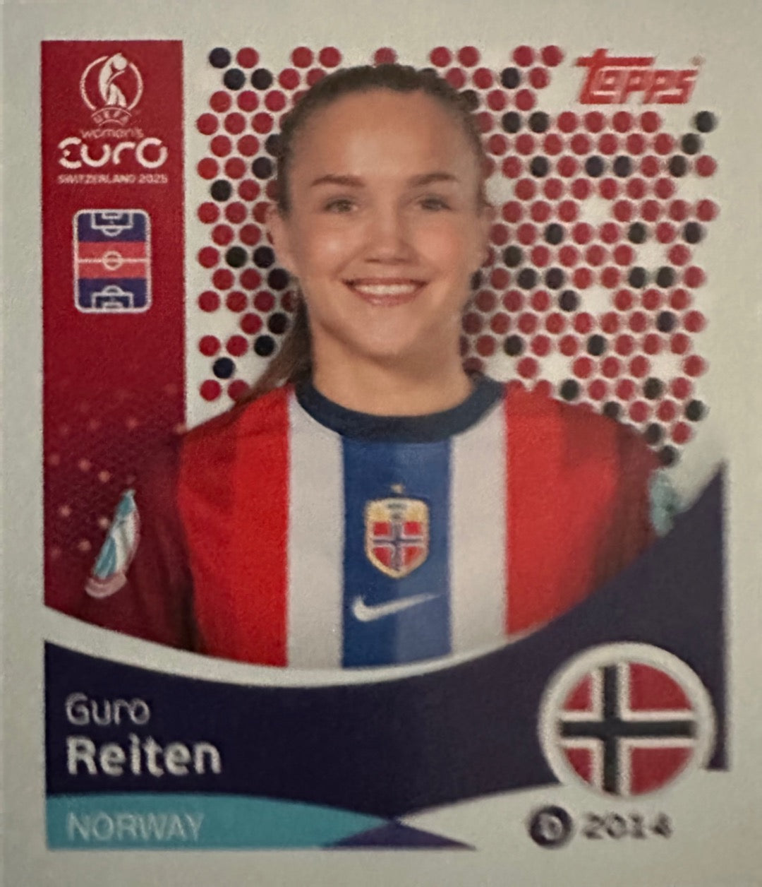 Women's Euro 2025 Switzerland - Scegli figurina da 1 a 100