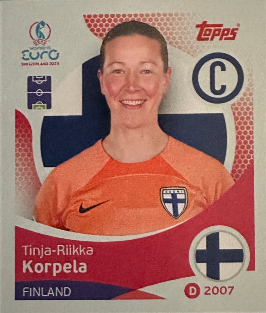 Women's Euro 2025 Switzerland - Scegli figurina da 1 a 100