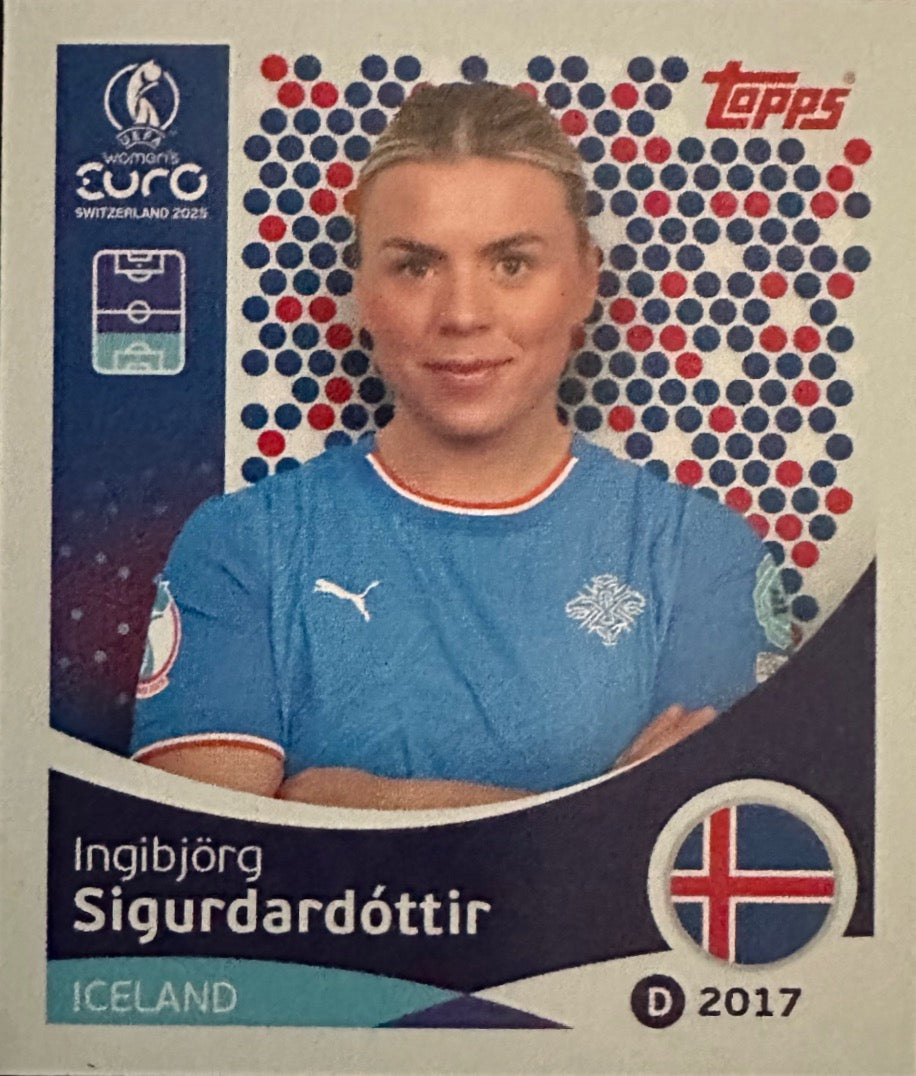 Women's Euro 2025 Switzerland - Scegli figurina da 1 a 100
