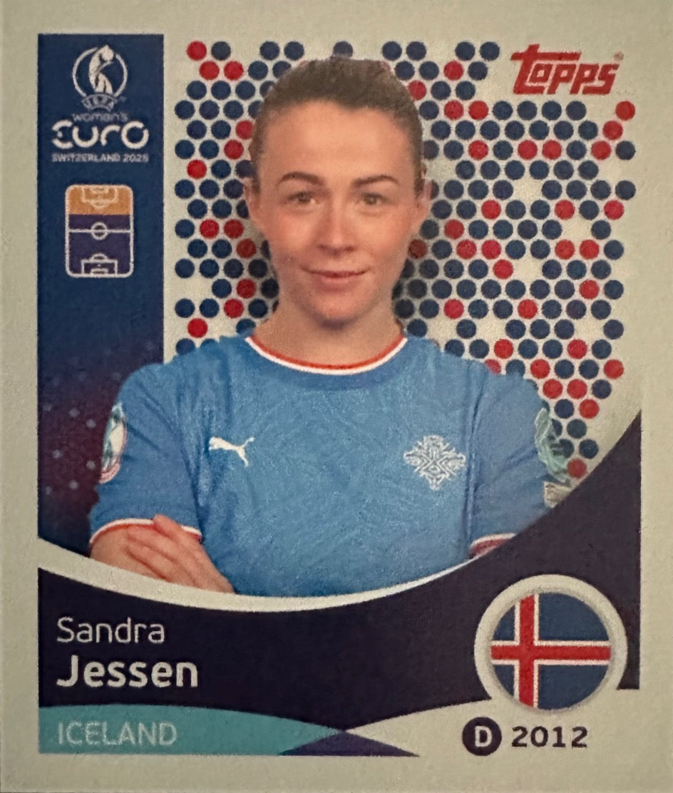 Women's Euro 2025 Switzerland - Scegli figurina da 1 a 100
