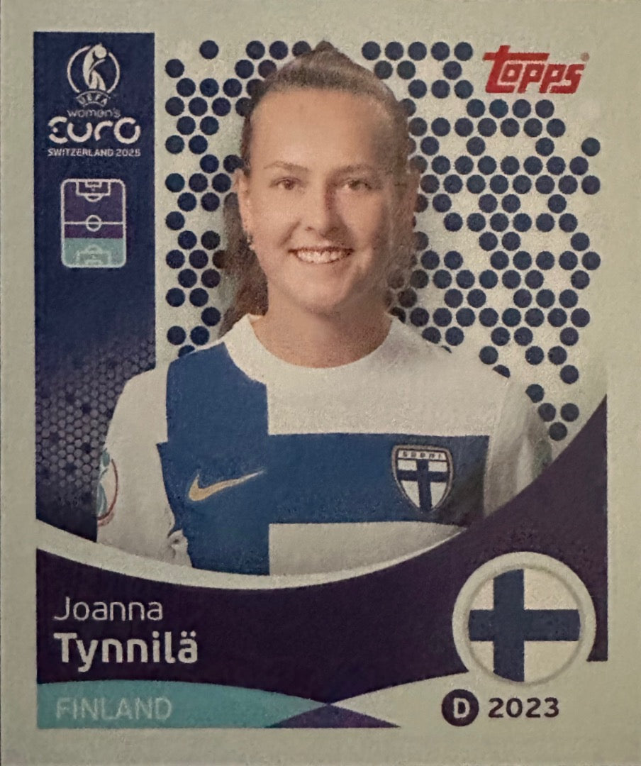 Women's Euro 2025 Switzerland - Scegli figurina da 1 a 100