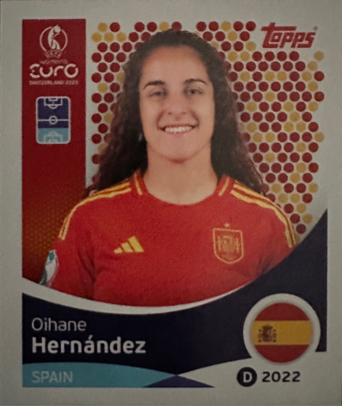 Women's Euro 2025 Switzerland - Scegli figurina da 1 a 100