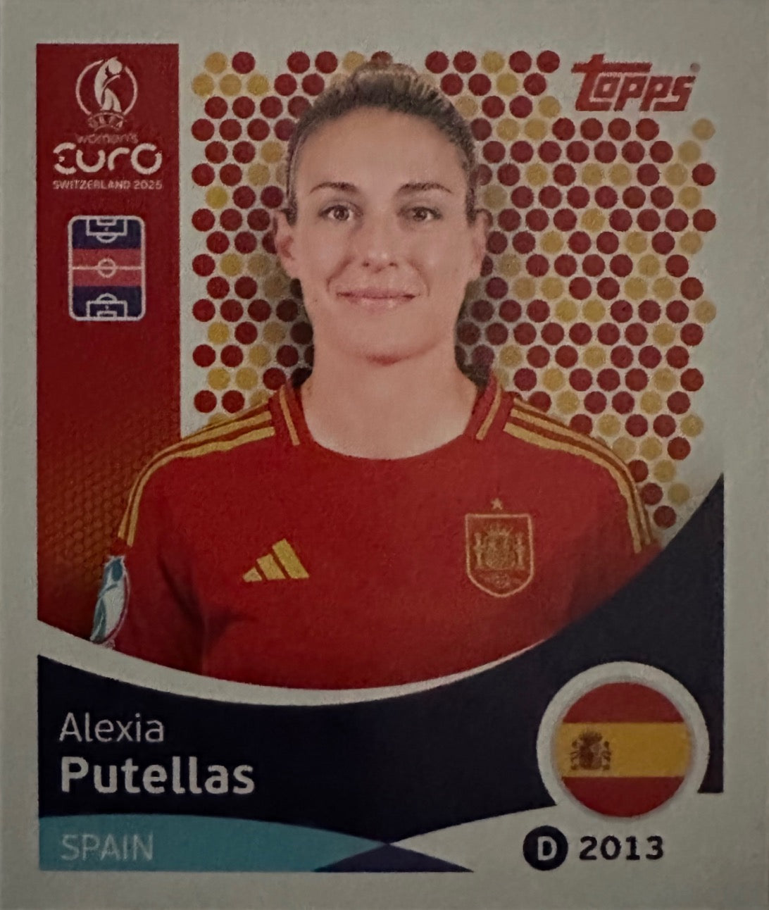 Women's Euro 2025 Switzerland - Scegli figurina da 1 a 100