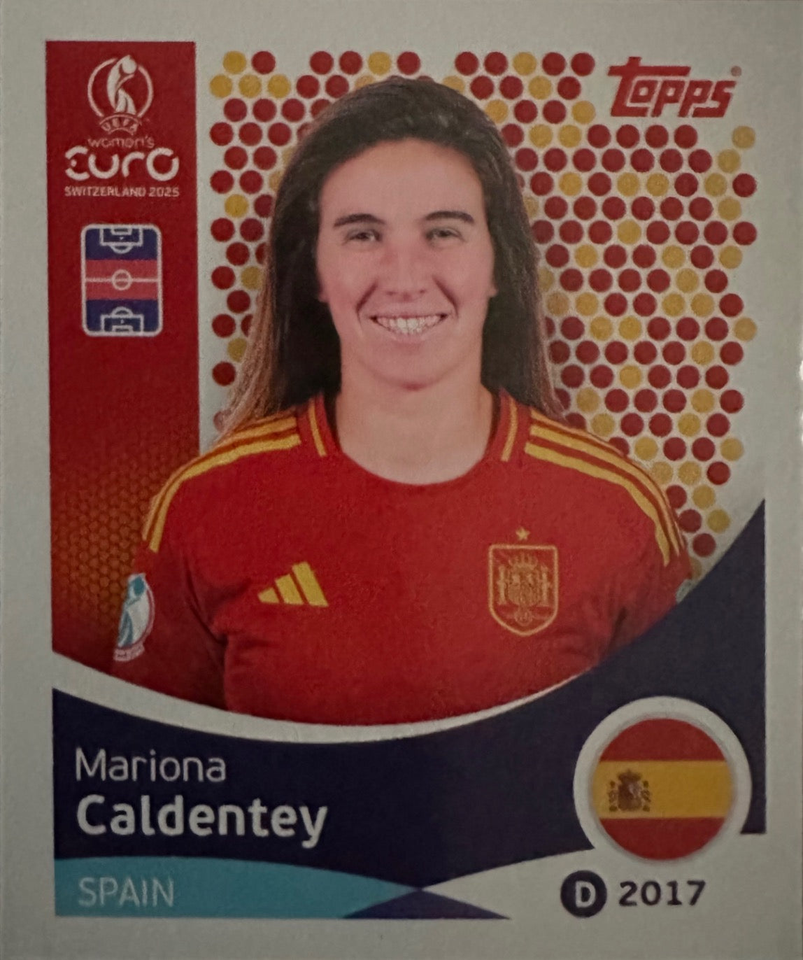 Women's Euro 2025 Switzerland - Scegli figurina da 101 a 200
